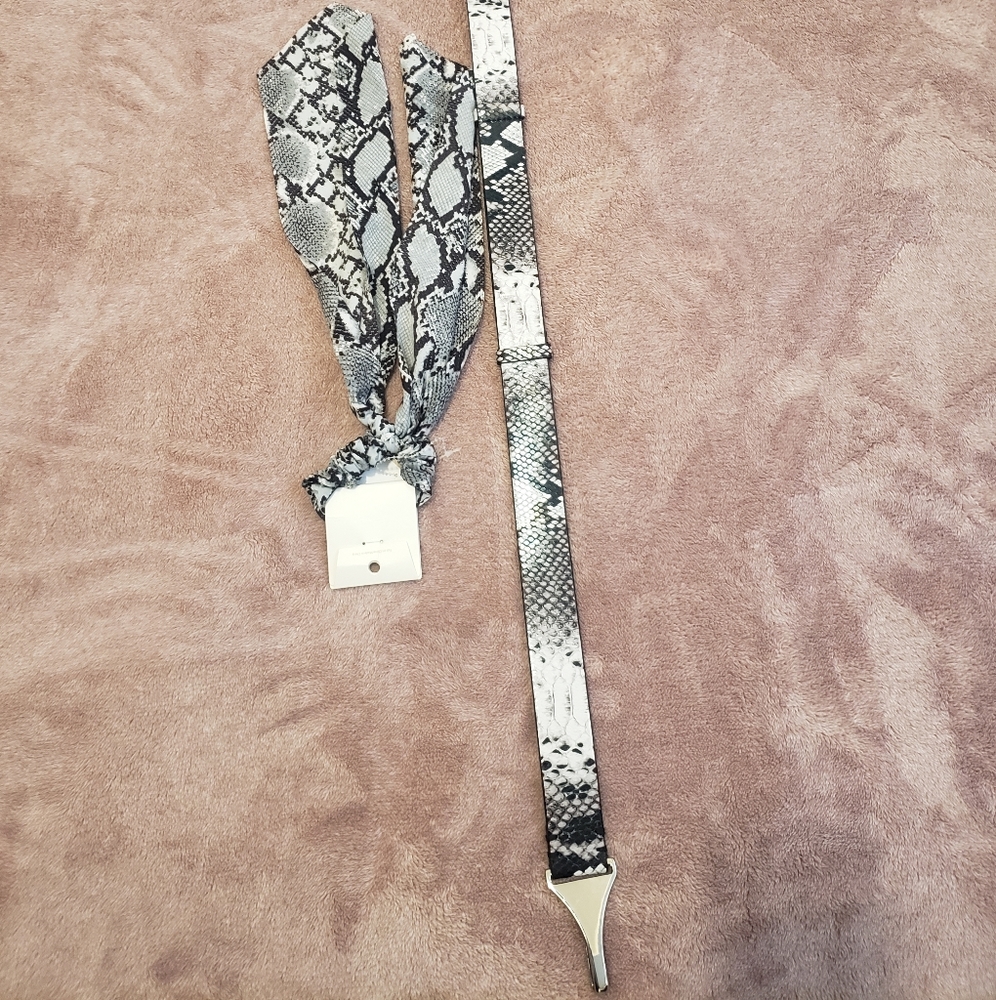 Adjustable belt and bow
